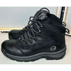 Timberland Men’s Black Leather Hiking Boots 12183 3172 Size 8 M